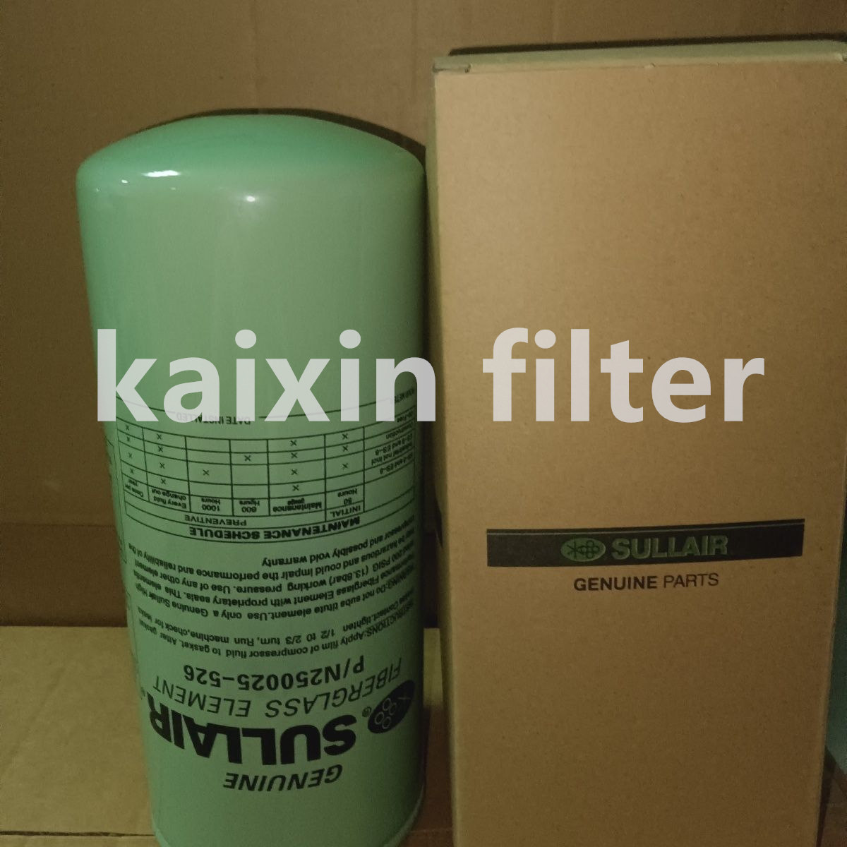 SULLAIR 250025-526 Wear-Resistant Hydraulic Filter