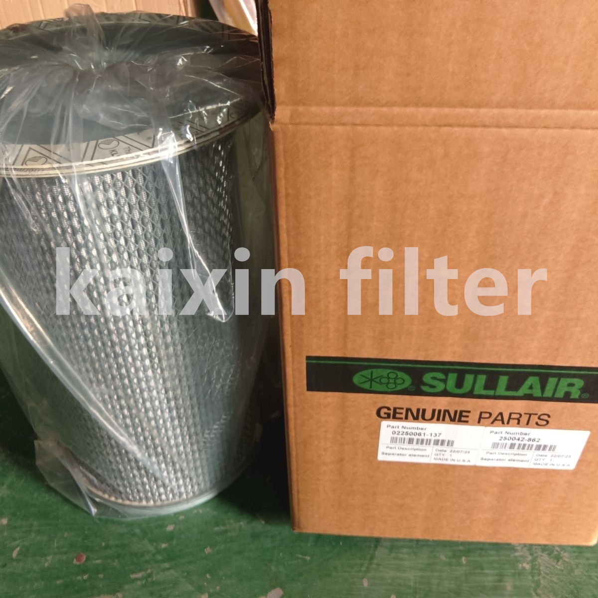 250042-862 SULLAIR Filter: Efficient Separation & Oil Conservation