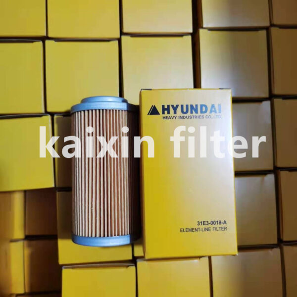 31E3-0018A HYUNDAI Hydraulic Filter - Anti-Clog Flow Guard