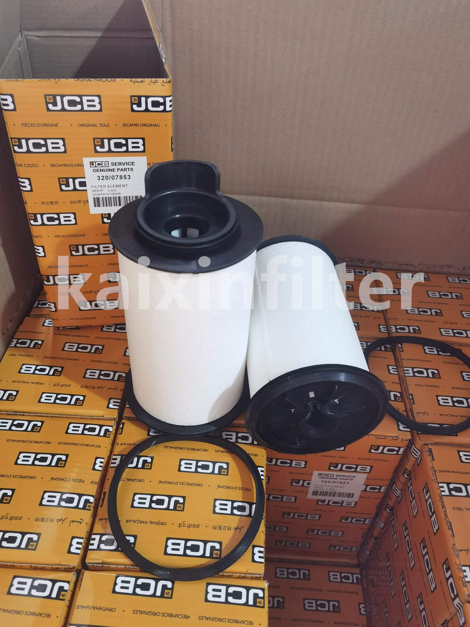 JCB 320-07853 Engine Breather Filter for Ventilation
