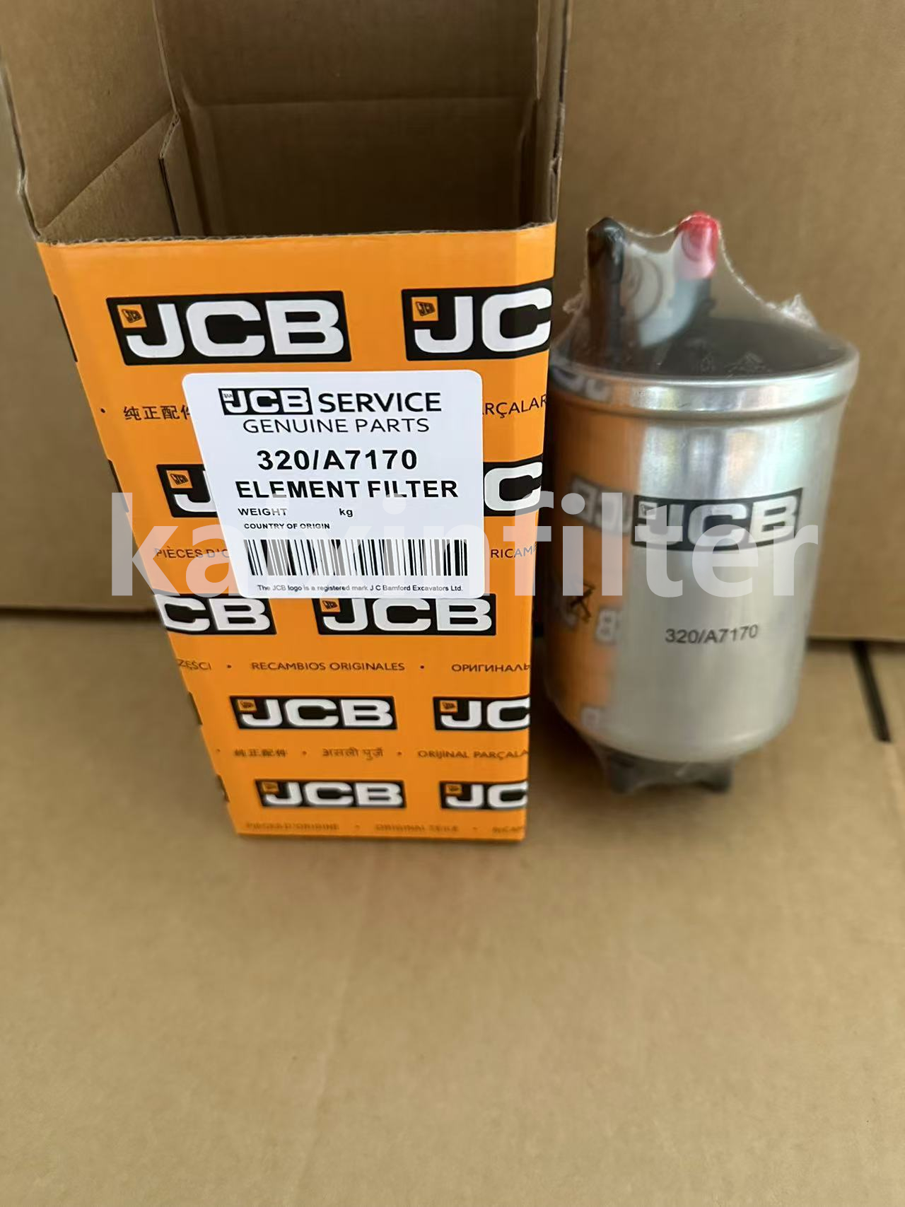 JCB 320-A7170 Anti-Clog Fuel Filter for Uninterrupted Flow