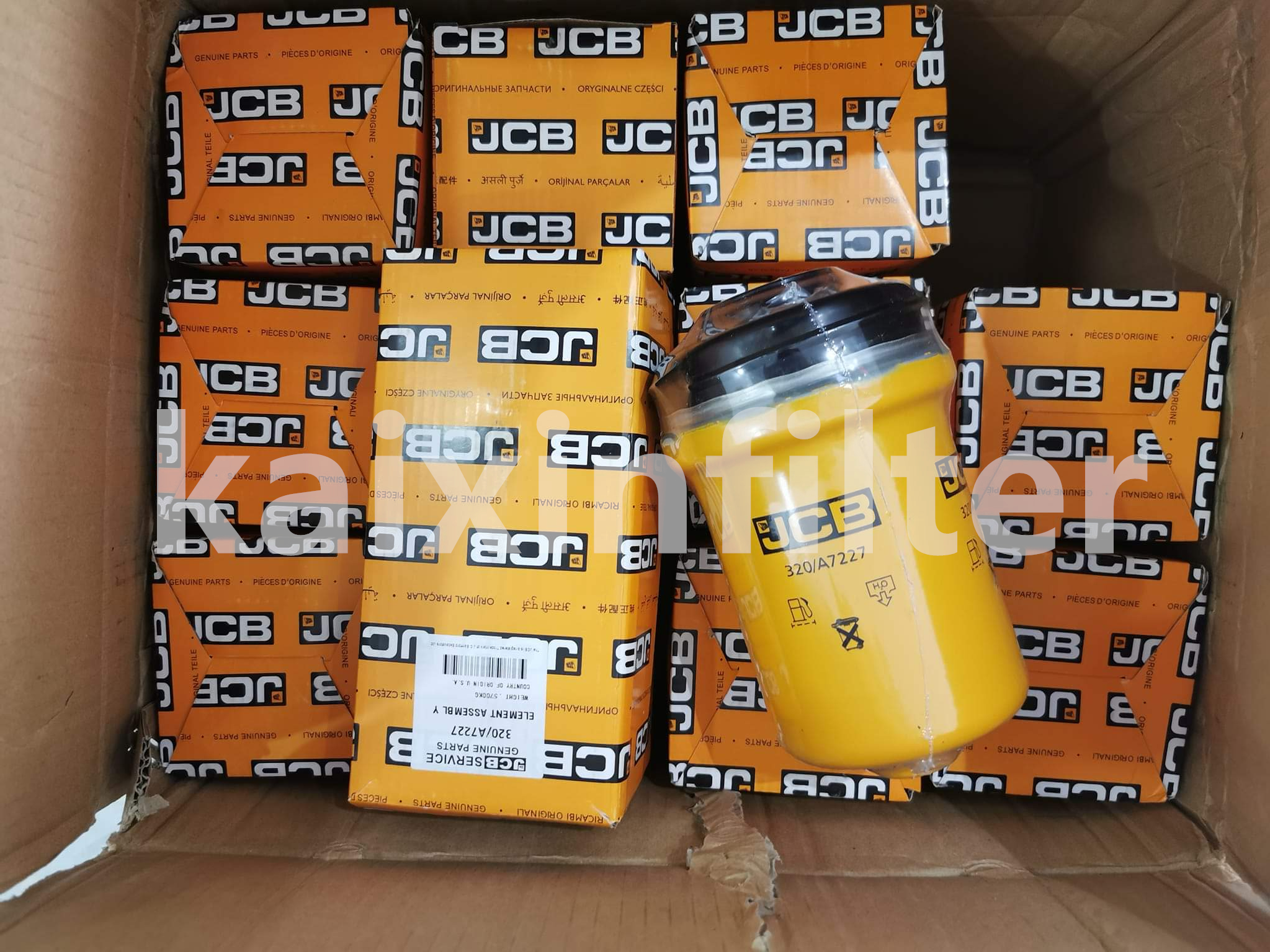 JCB 320-A7227 Fuel Water Separator Filter for Heavy-Duty