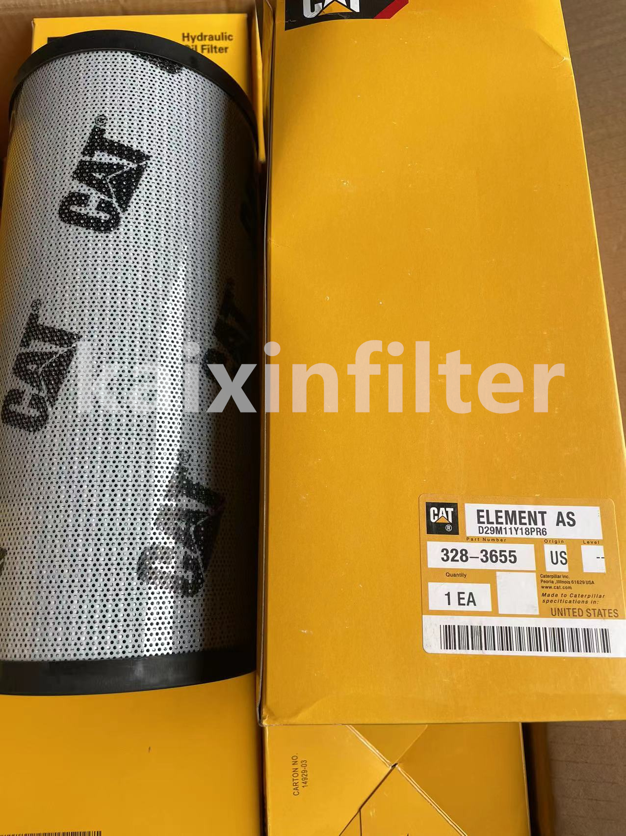 3283655 Caterpillar hydraulic filter 328-3655offering premium quality