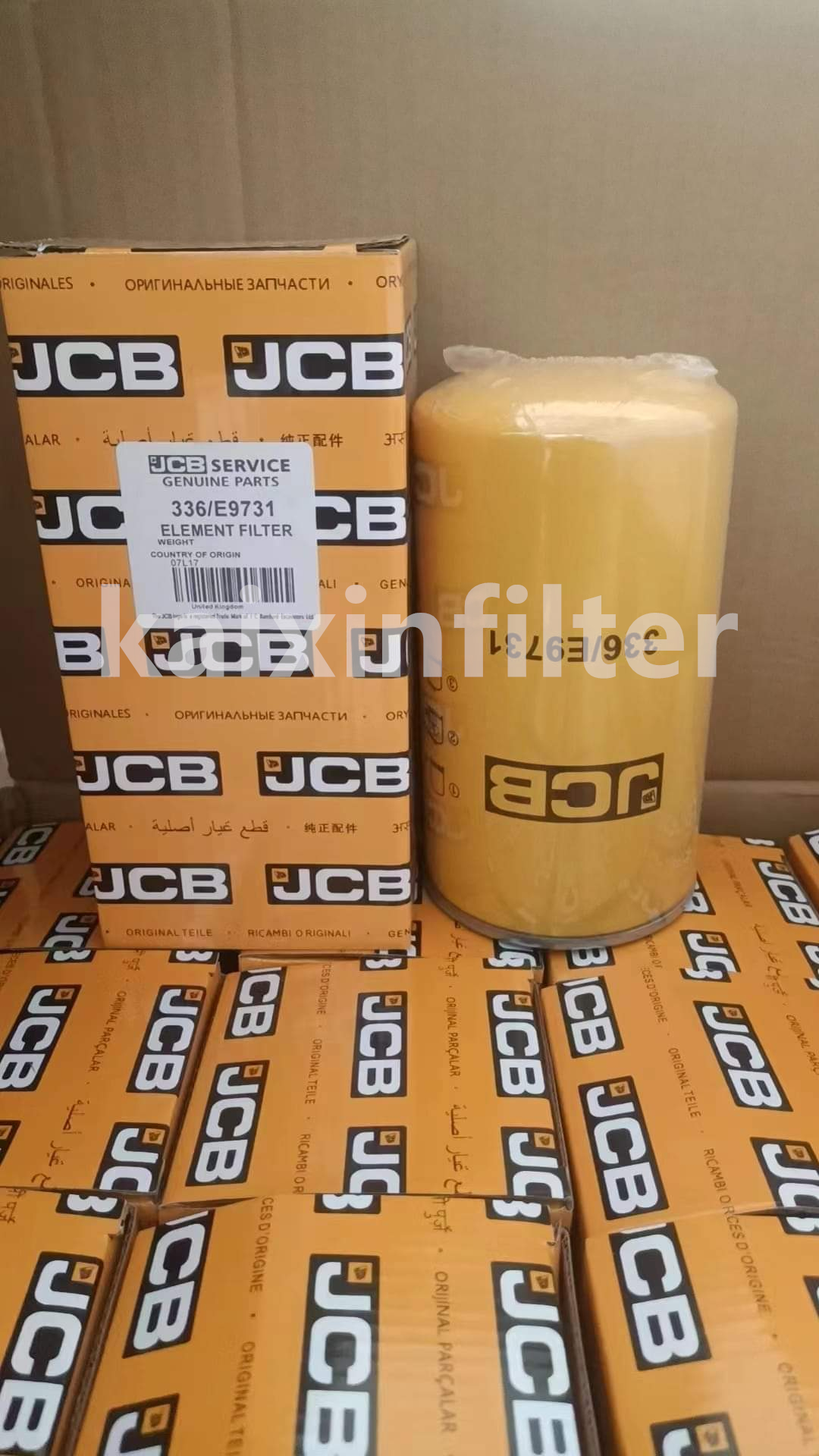 JCB 336-E9731 High-Purity Fuel Filter for Fuel Supply