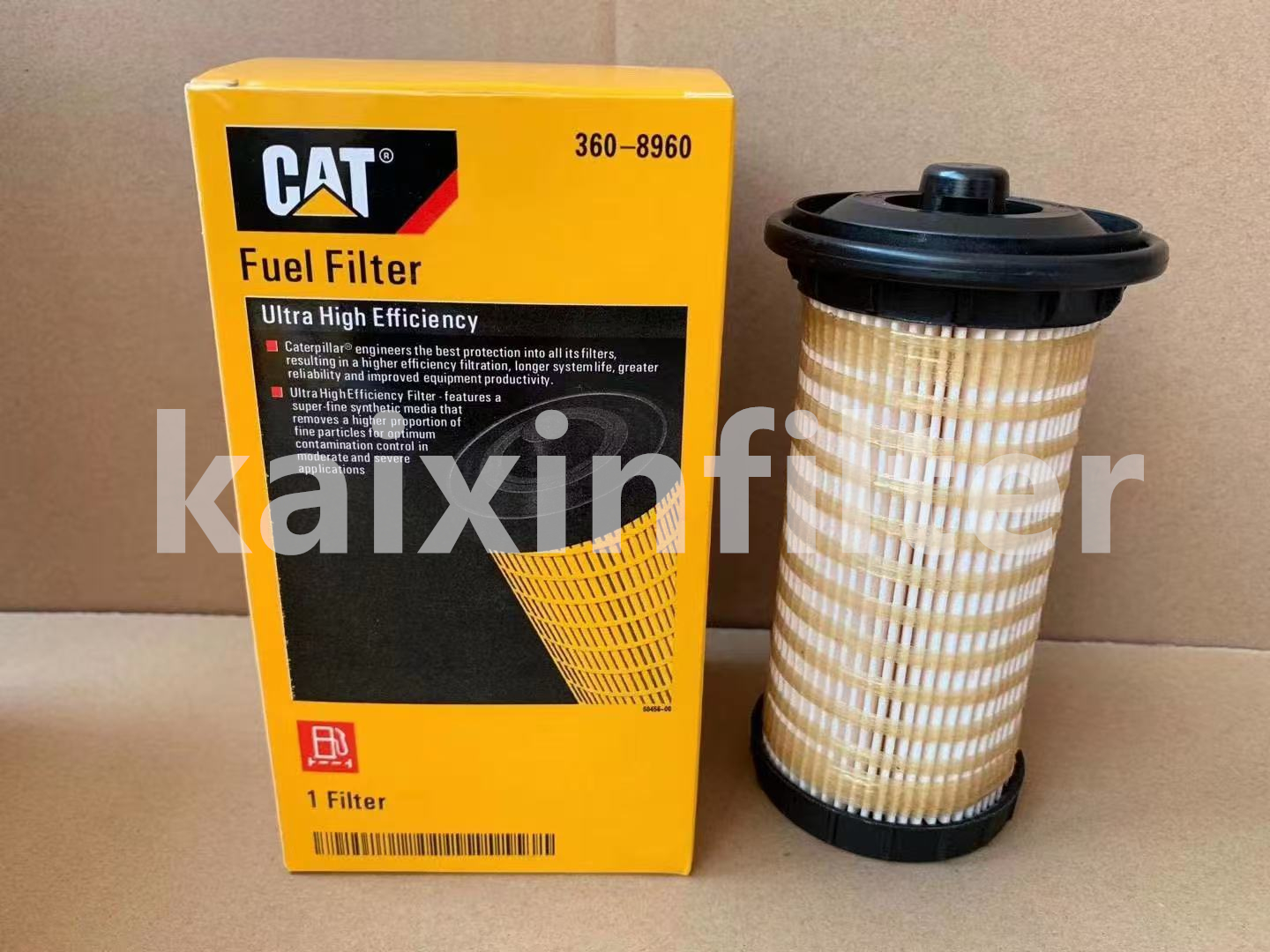 3608960 Caterpillar fuel filter ensuring efficient filtration 360-8960