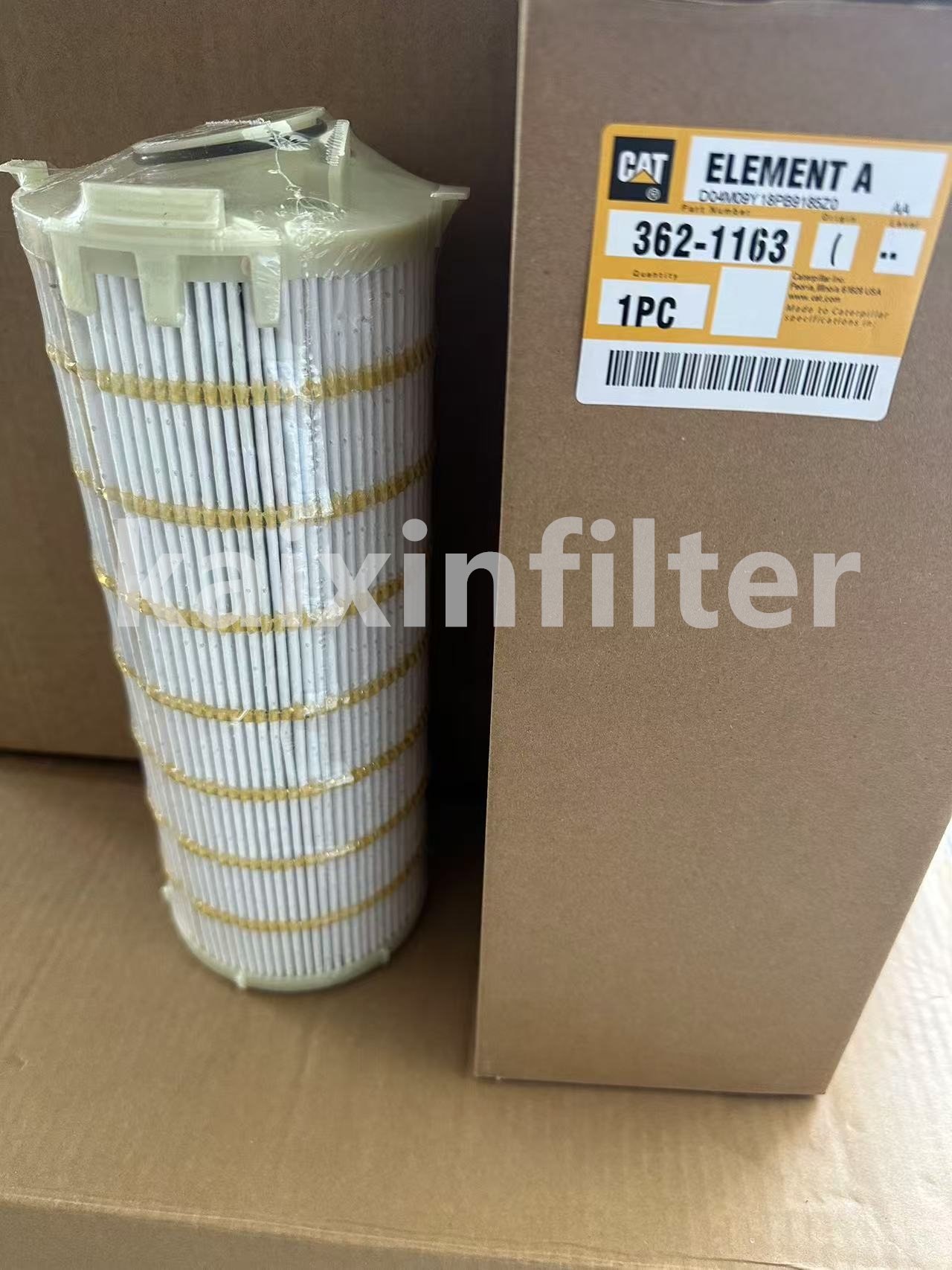 3621163 Caterpillar hydraulic filter providing high efficiency 362-1163
