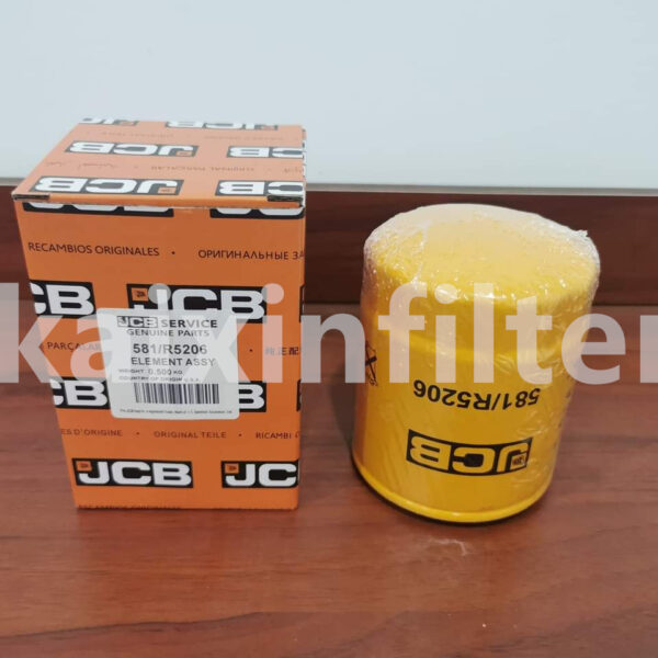JCB 581-R5206 Eco-Friendly Oil Filter for Engine Lubrication