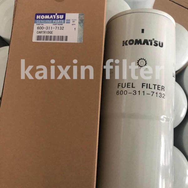 600-311-7132 Komatsu Fuel Filter for Engine Protection