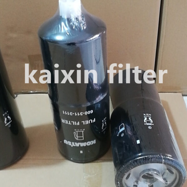 600-319-3111 KOMATSU Fuel Filter - High Flow Fuel System Protection
