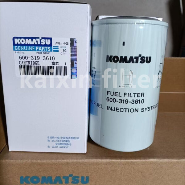 600-319-3610 Komatsu Fuel Filter for Clean Fuel Protection