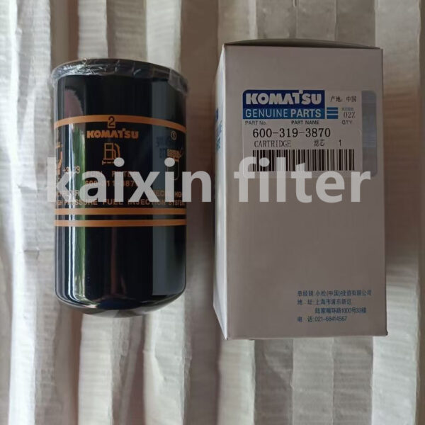 600-319-3870 Komatsu Fuel Filter for Engine Protection