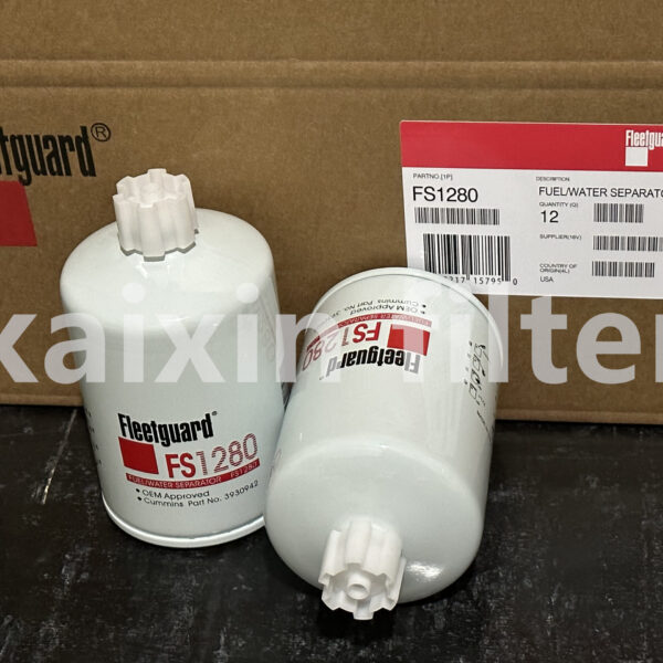 FLEETGUARD FS1280 Heavy-Duty Fuel Filter – Engine Shield