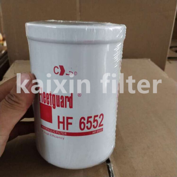 FLEETGUARD HF6552 High-Precision Hydraulic Filter – System Shield