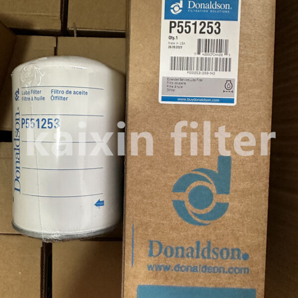 Donaldson P551253 Heat-Resistant Oil Filter for High-Temp Engines