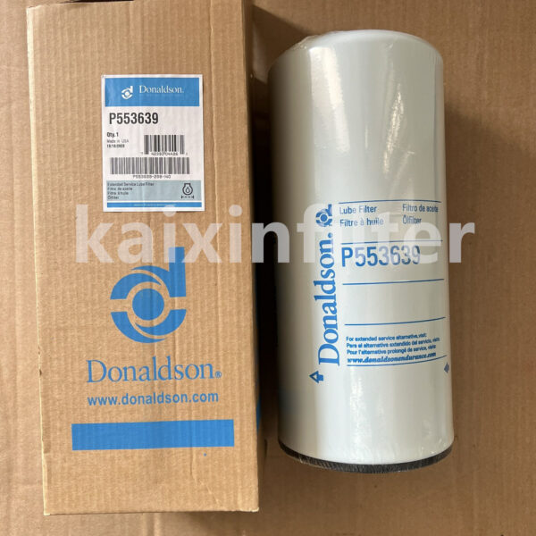 Donaldson P553639 Durable Oil Filter for Engine Lubrication Sys